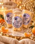 Scented Glow Mandarin Wax Melts Medium Size Bright Zesty Citrus Fragrance Fresh Uplifting Scent for Home Aroma