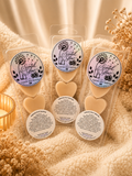 Passion Fruit Martini Four Heart Clamshell Wax Melt - Gorgeous Fruity Fragrance with Sweet Tropical Twist for Home Aroma