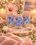 Scented Glow Pink Sands Wax Melts - Hand-Poured Soy Wax with Fresh Fruity & Floral Notes for a Relaxing Home Aroma